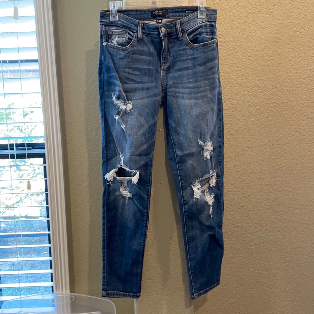 Judy Blue Boyfriend fit jeans
